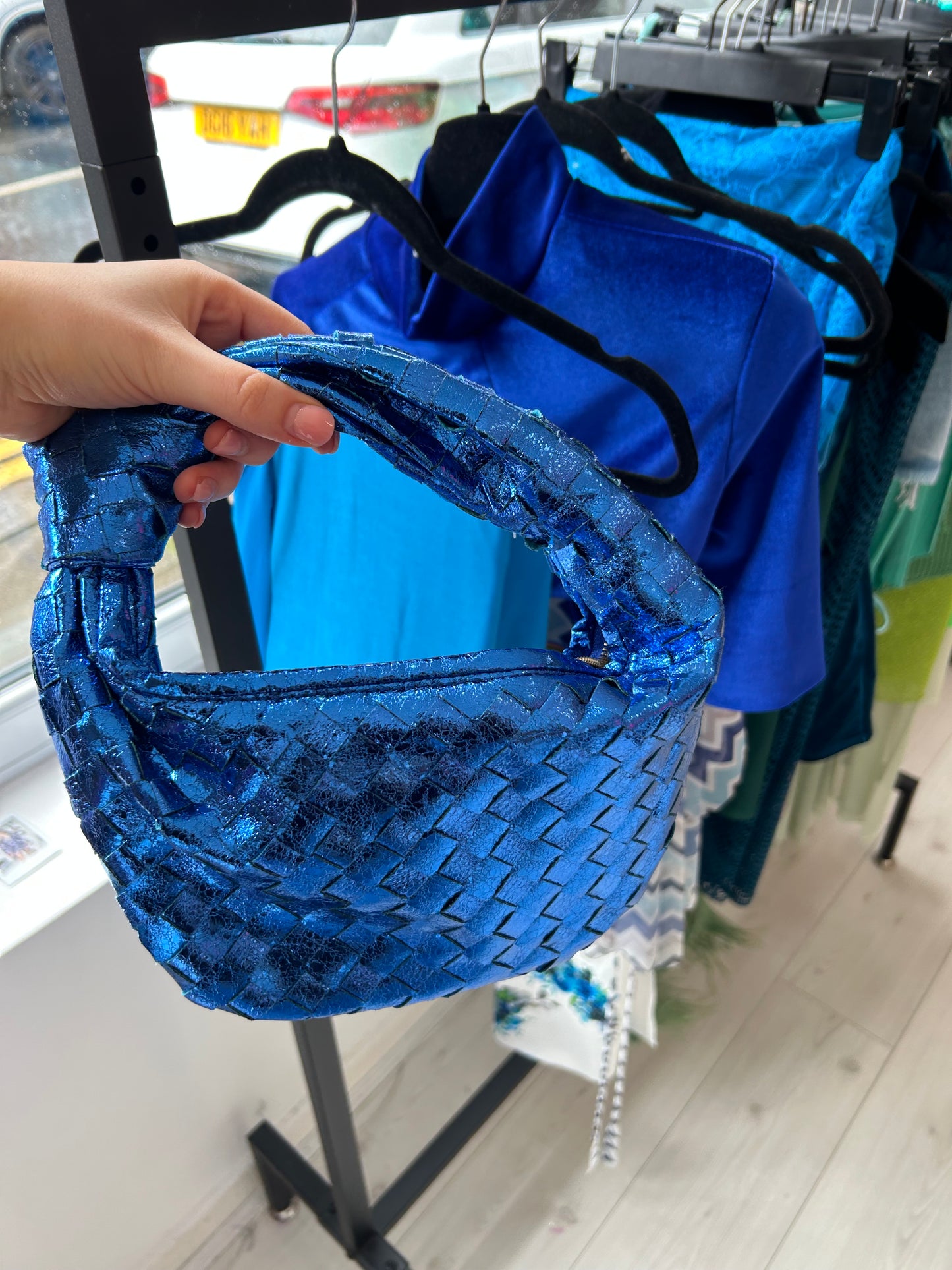 Indigo Knot Bag