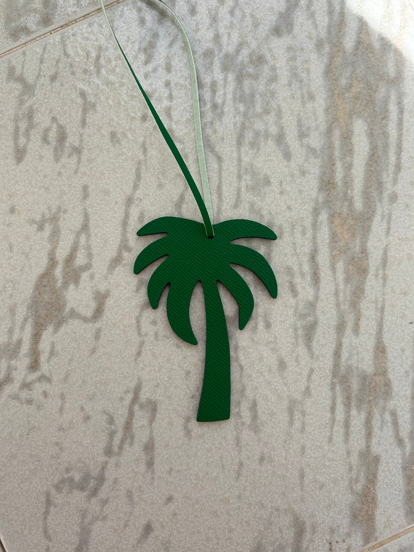 Palm tree charm green